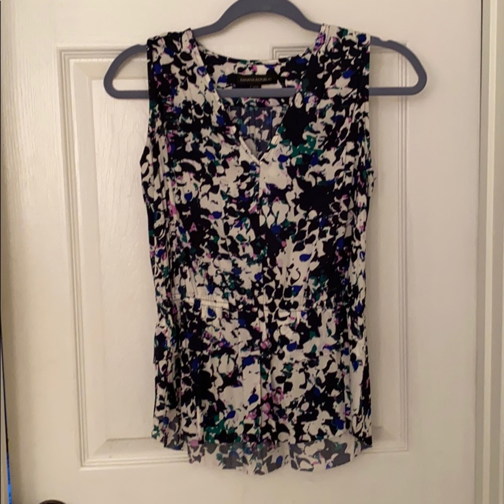 Banana Republic multi colored blouse